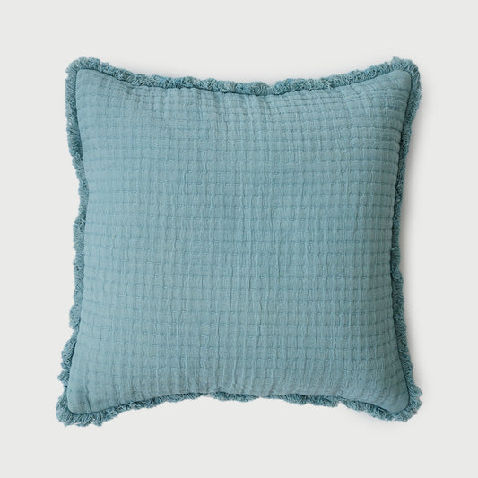 TRAIL POWDER BLUE CUSHION COVER
