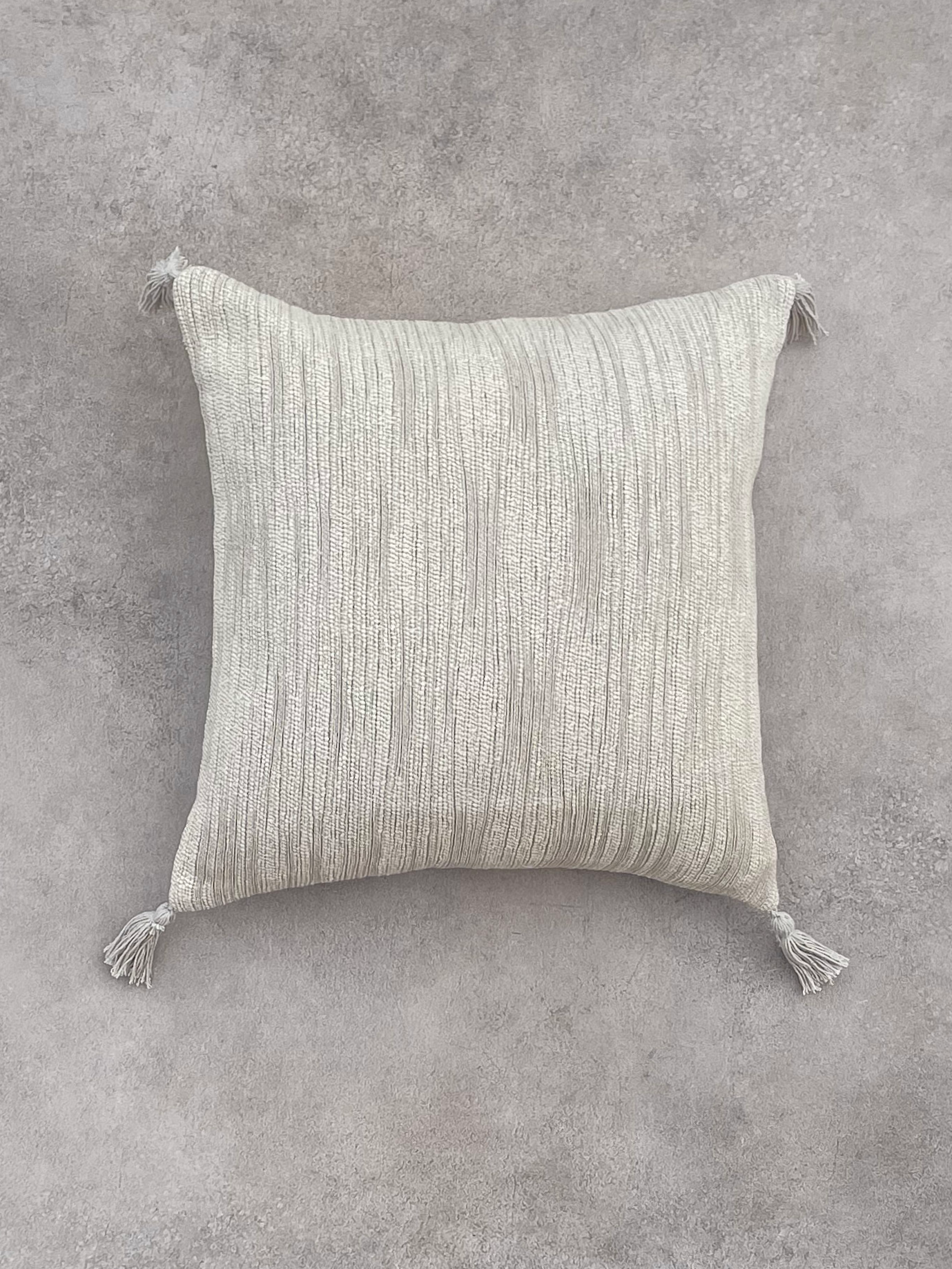 Square Cushion Cover White