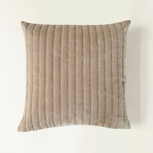EDEN STRIPED OATMEAL CUSHION COVER
