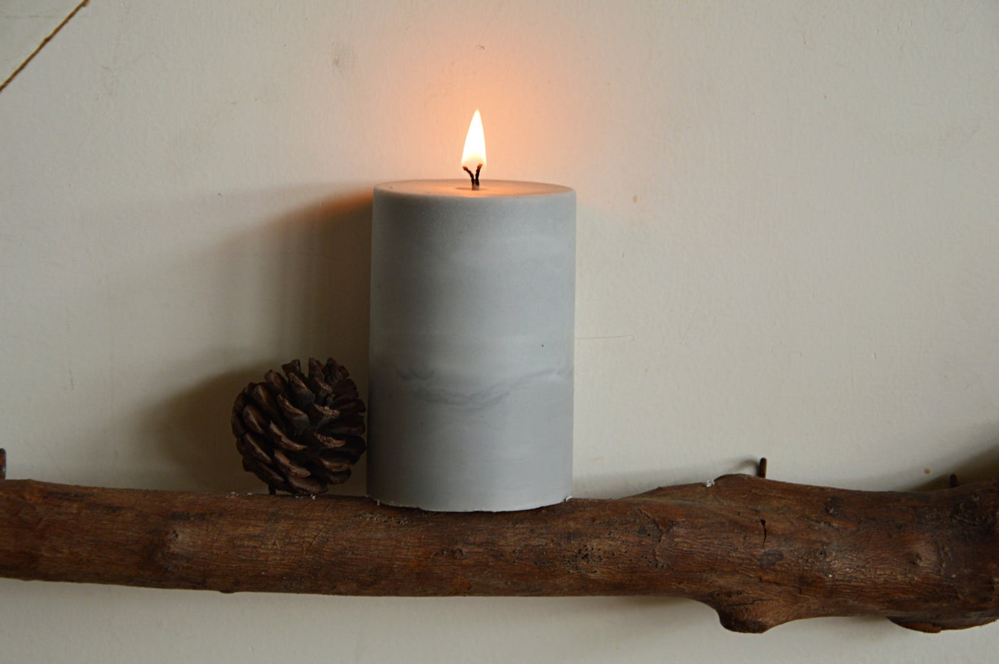 INTO THE NIGHT SOY PILLAR CANDLE
