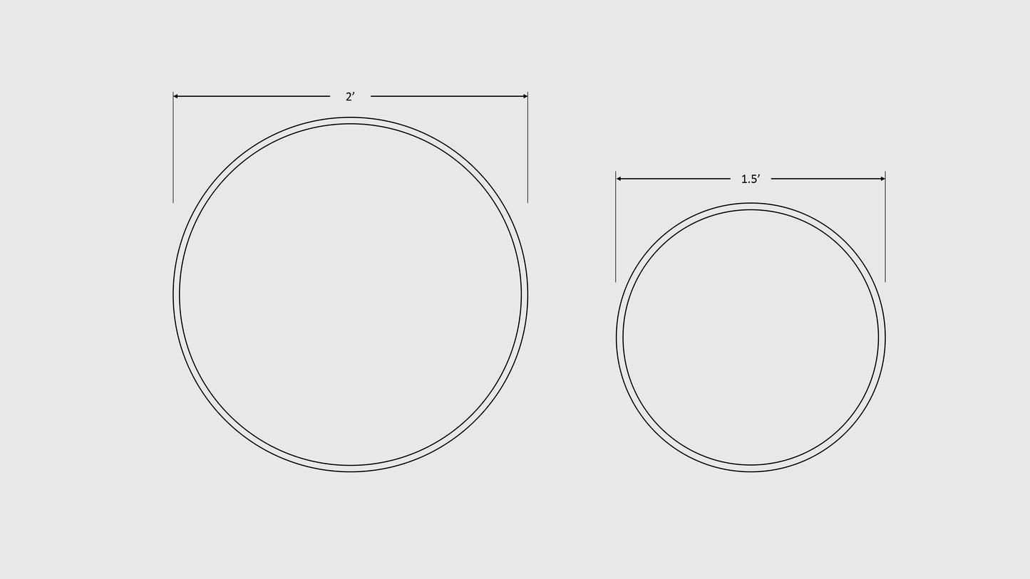 MIRA ROUND MIRROR SMALL