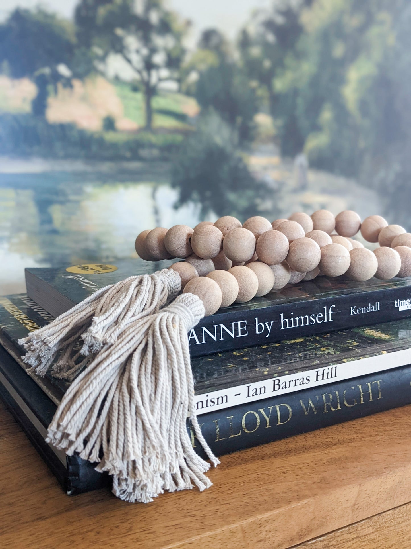 WOOD BEAD GARLAND