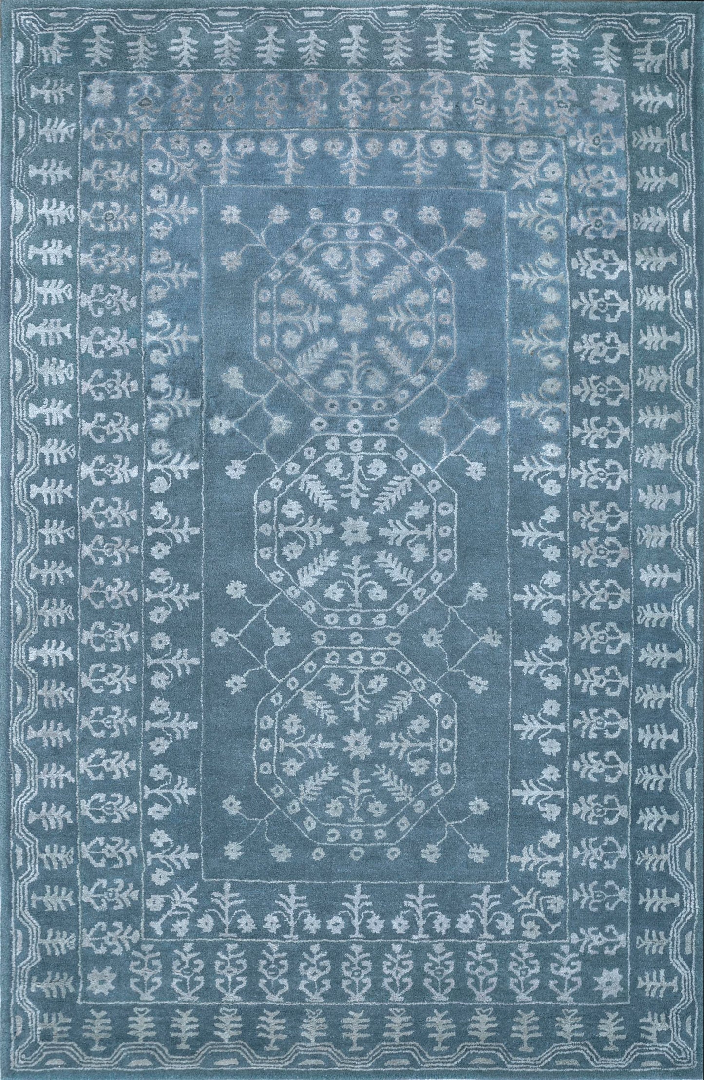 IMARA SEA MIST GREEN HAND TUFTED RUG