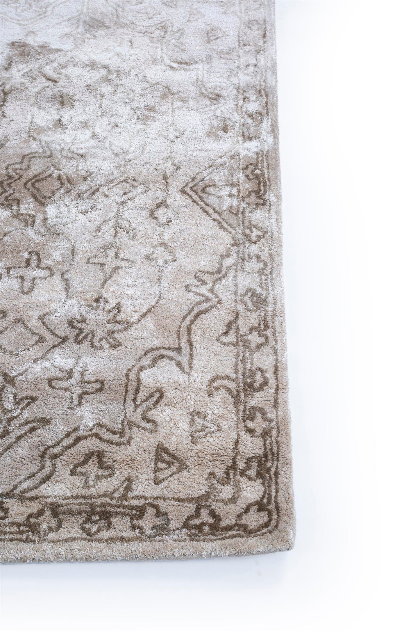 IMARA GRAY BROWN/BEIGE HAND TUFTED RUG