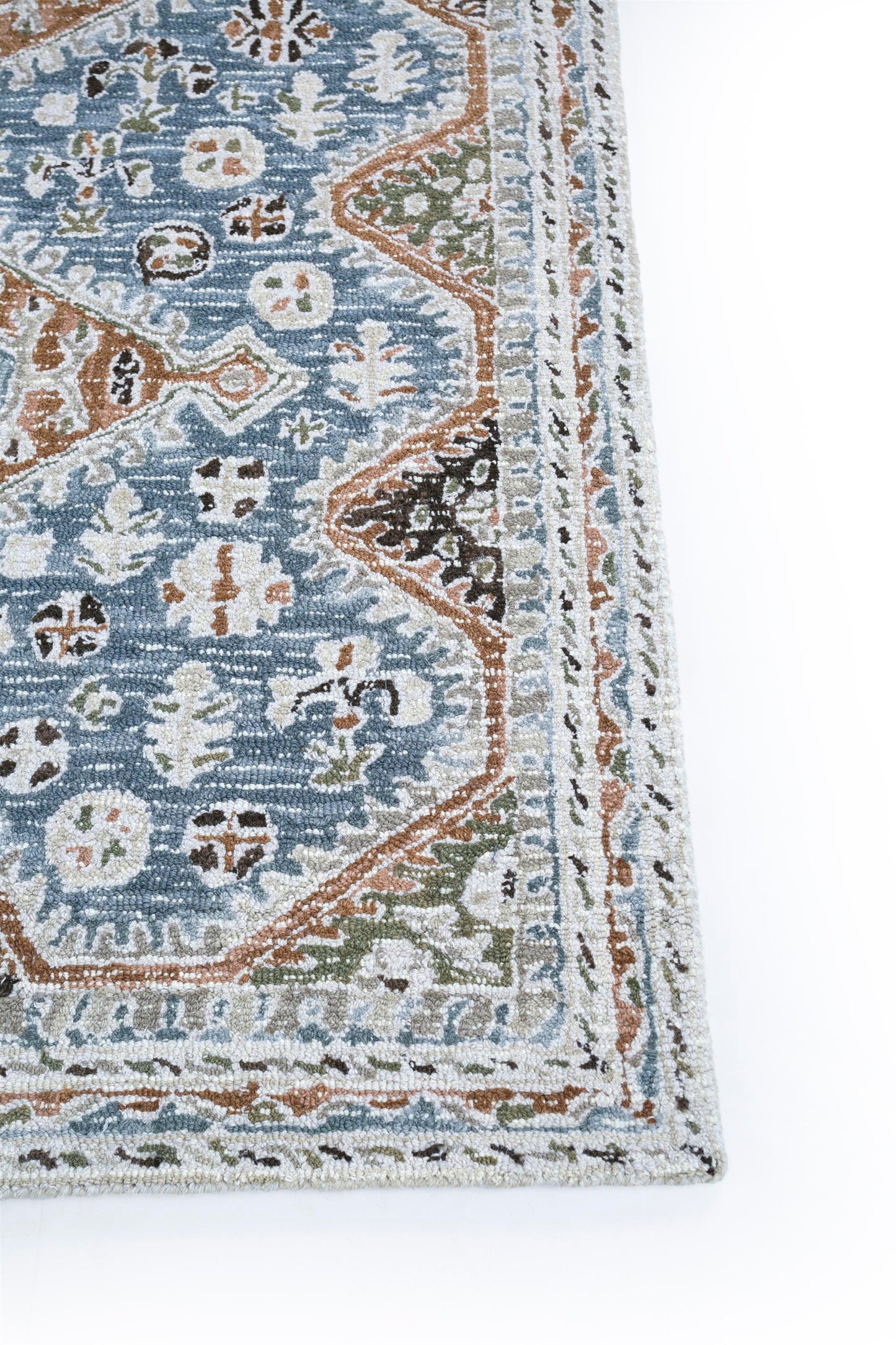 KASBAH BLUE MIRAGE HAND TUFTED RUG