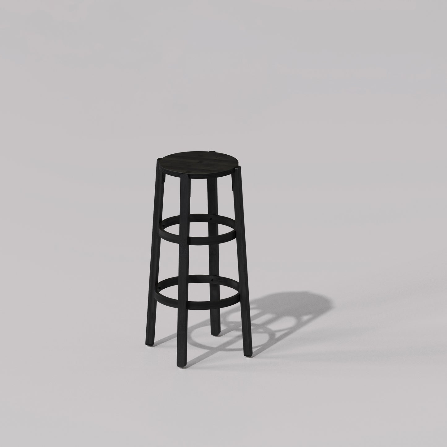 LARGE RAD STOOL BLACK