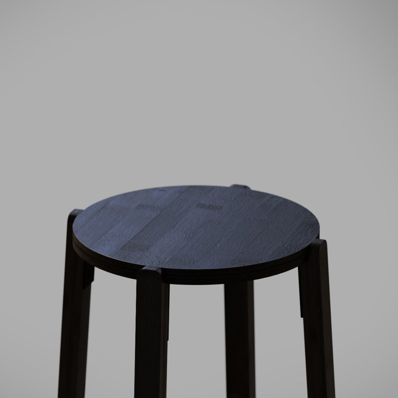 SMALL RAD STOOL BLACK