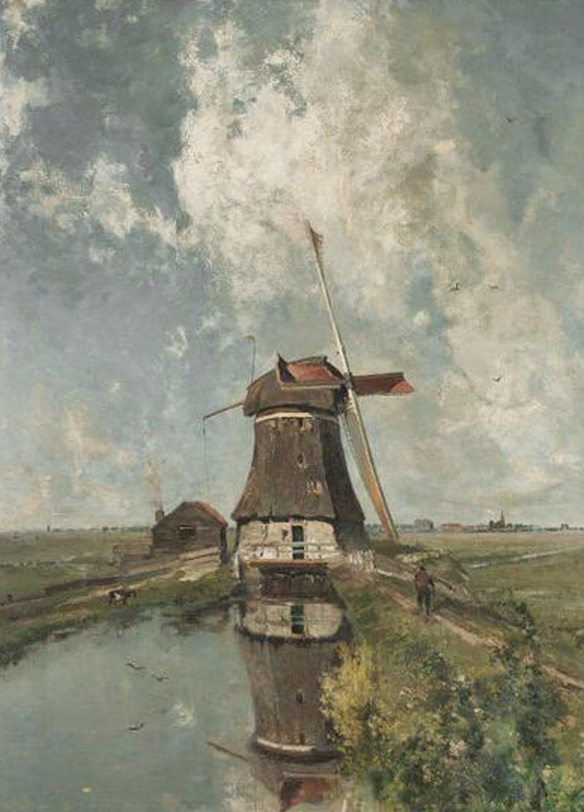 VINTAGE WINDMILL #3