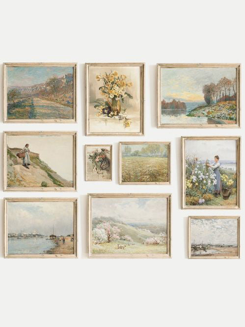 SPRING GALLERY WALL PRINT SET - 10