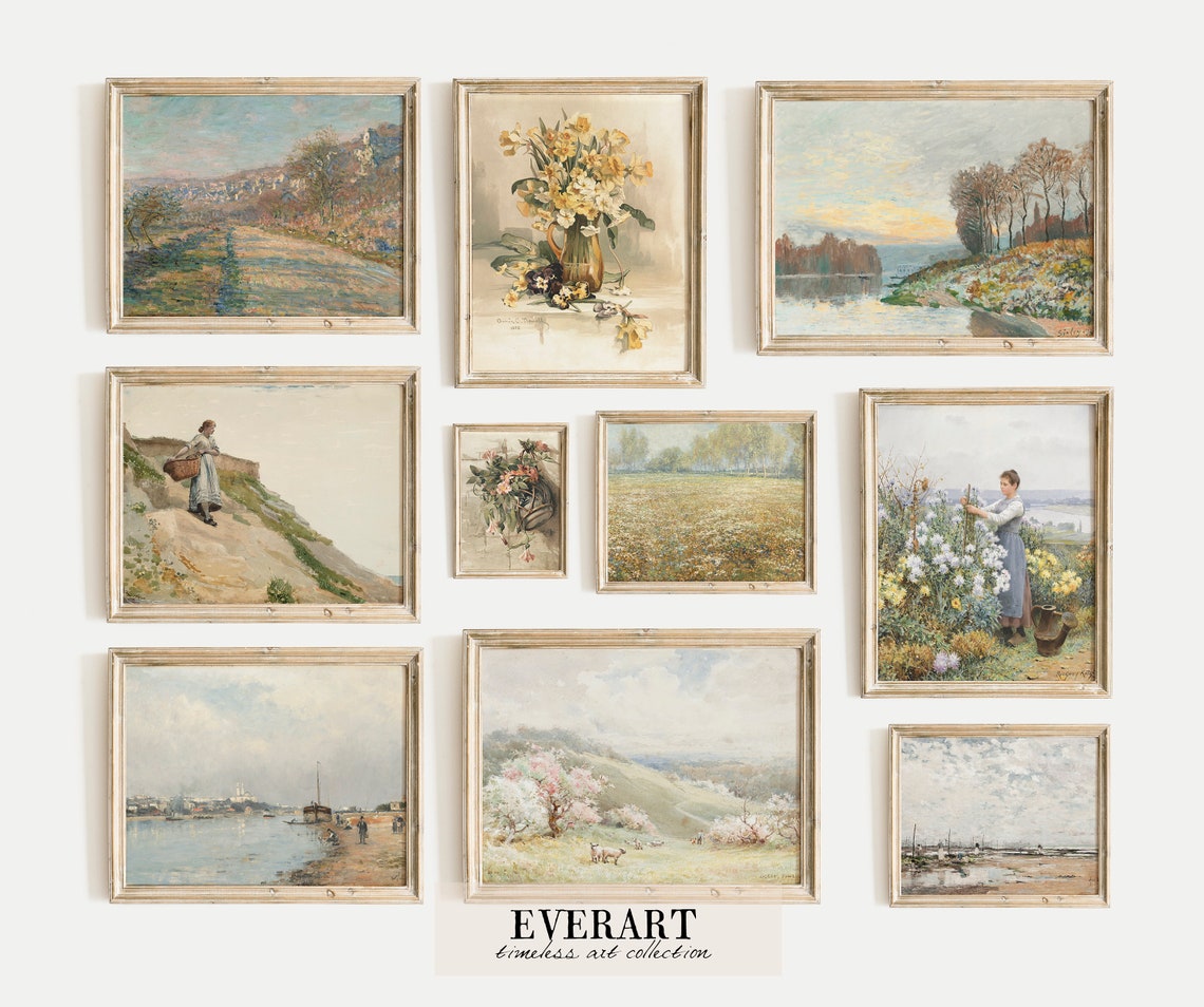 SPRING GALLERY WALL PRINT SET - 10