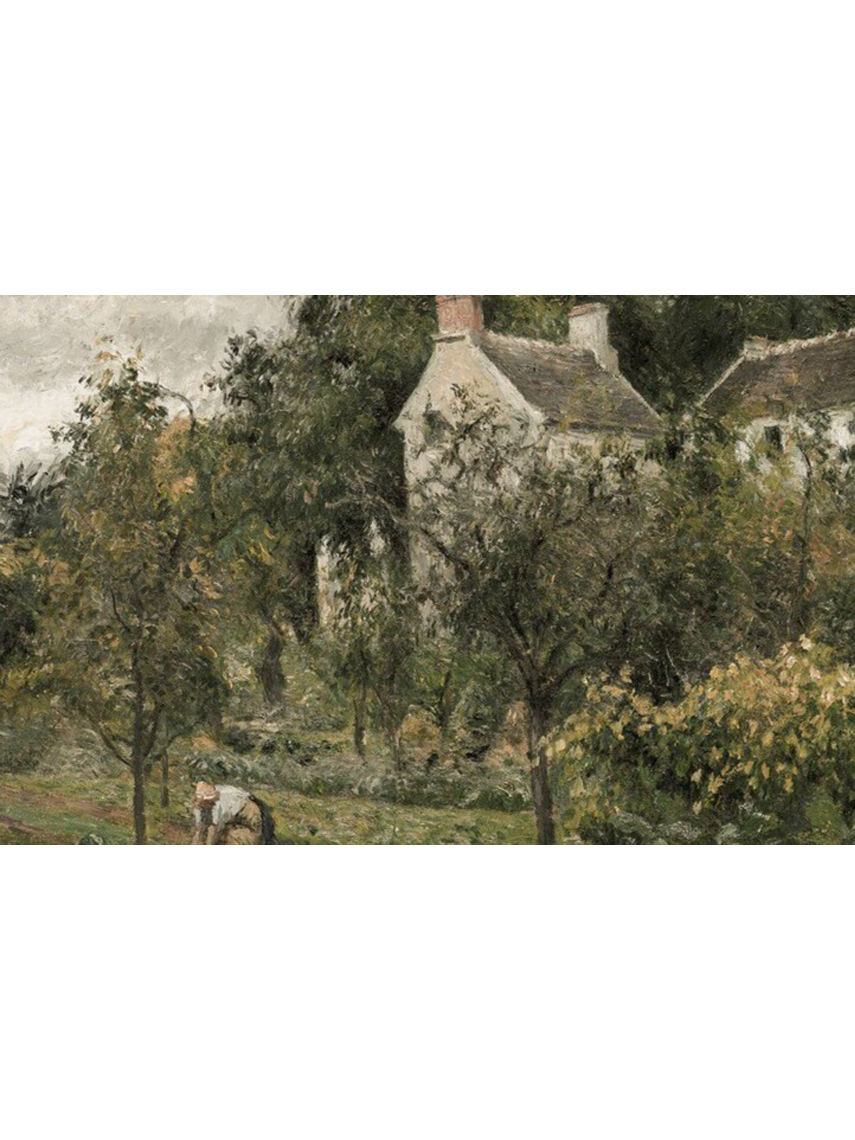 GARDEN OIL PAINTING #264