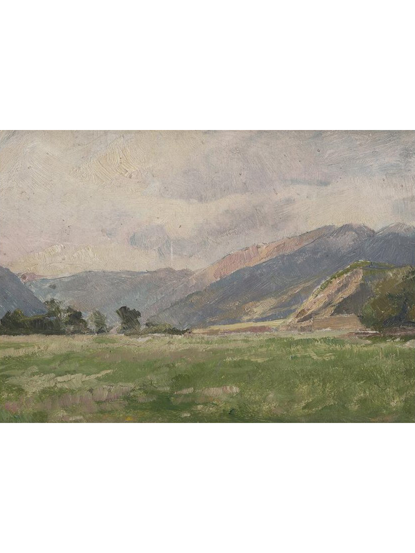 MOUNTAIN MEADOW PAINTING