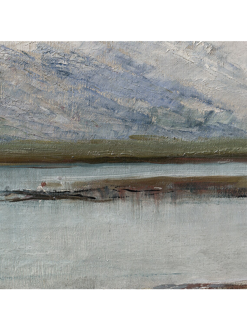 MOUNTAIN LANDSCAPE PAINTING | LAKE PAINTING