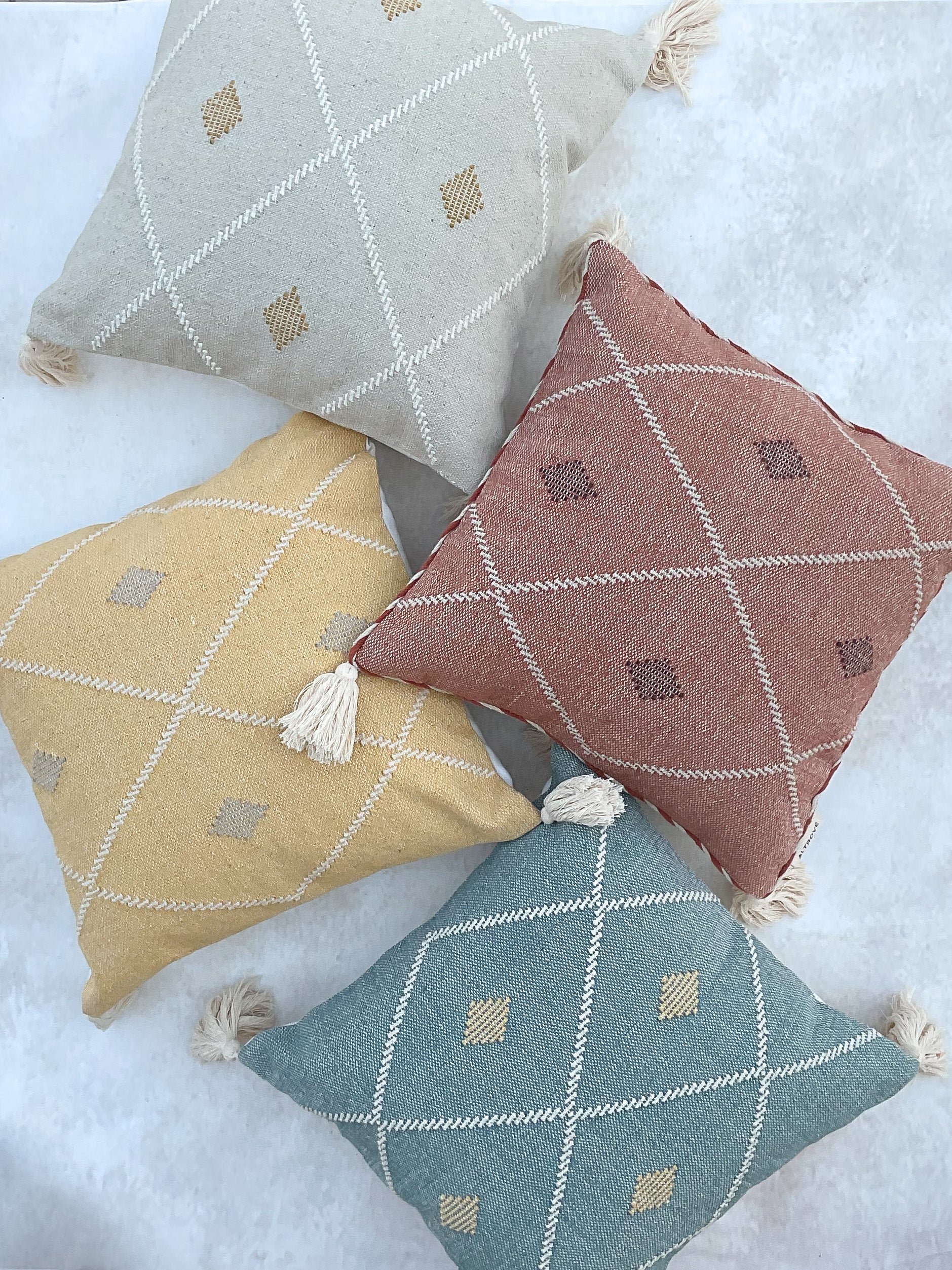 Silk cushion clearance covers online