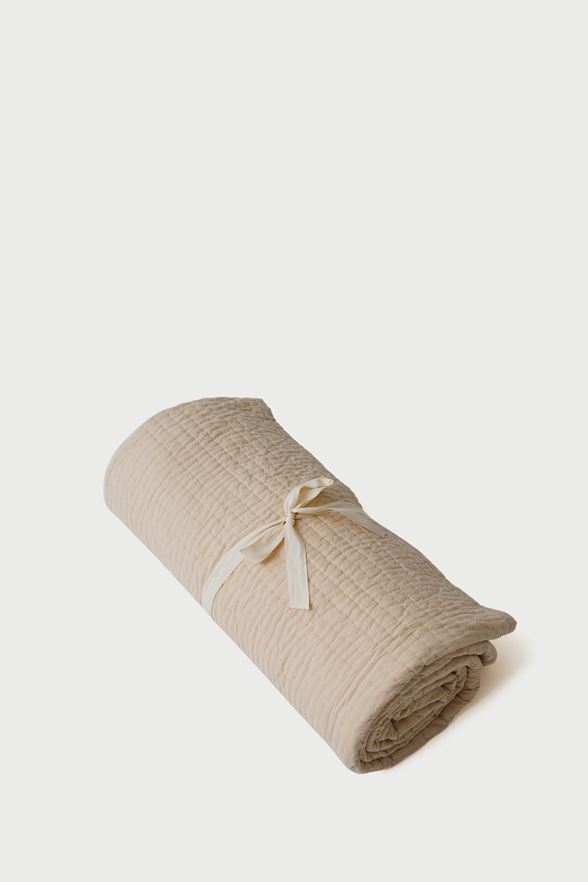 HAND KANTHA BLUSH BEDSPREAD