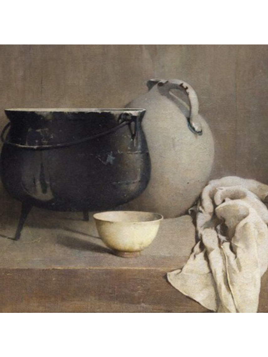 VINTAGE RUSTIC KITCHEN PAINTING #83
