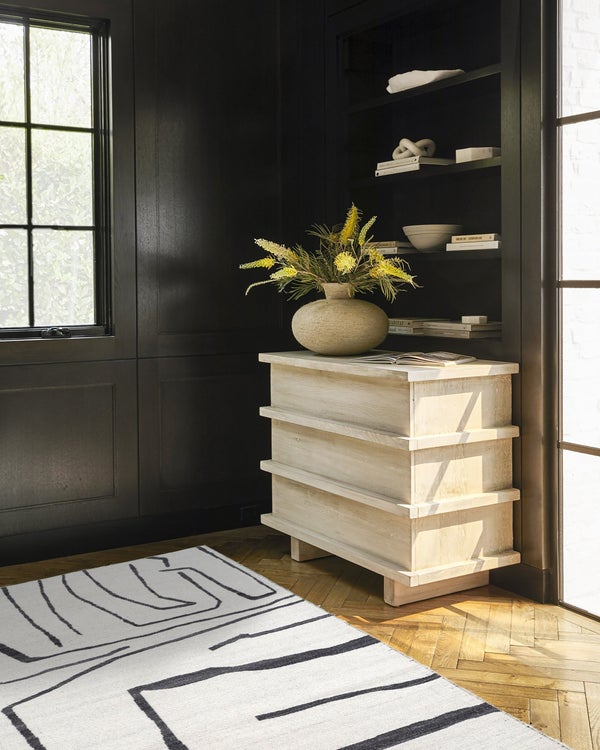 MINIMAL ART- OFF WHITE REVERSIBLE RUG