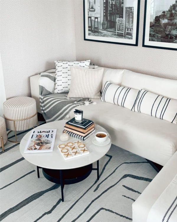 MINIMAL ART- OFF WHITE REVERSIBLE RUG