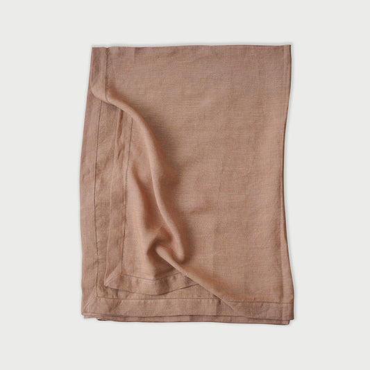 ROSE LINEN TABLE COVER