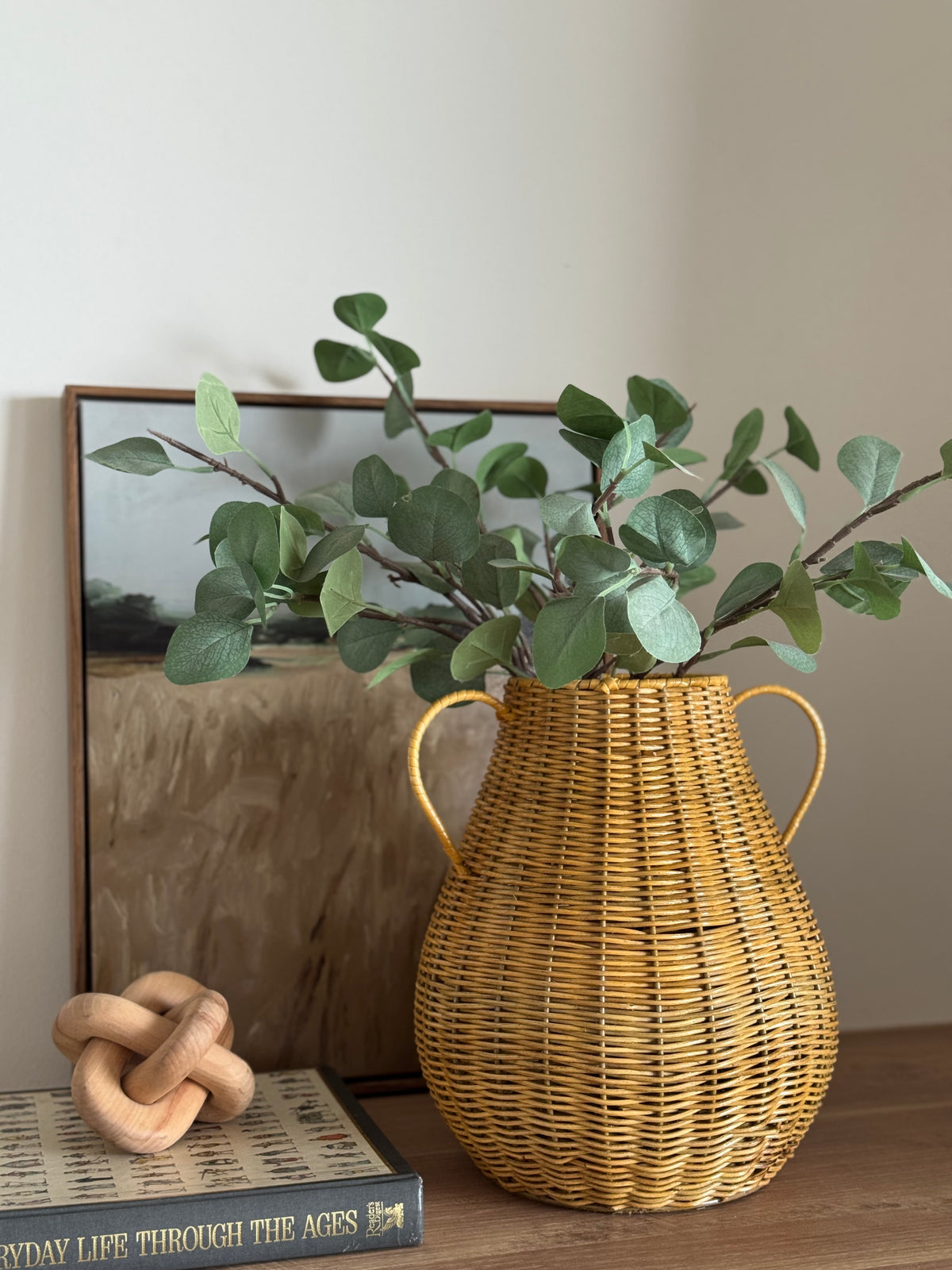PICOLO RATTAN VASE