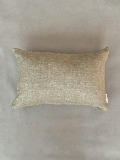 WILLOW CUSHION in GREEN - cotton cushion cover - ALTROVE