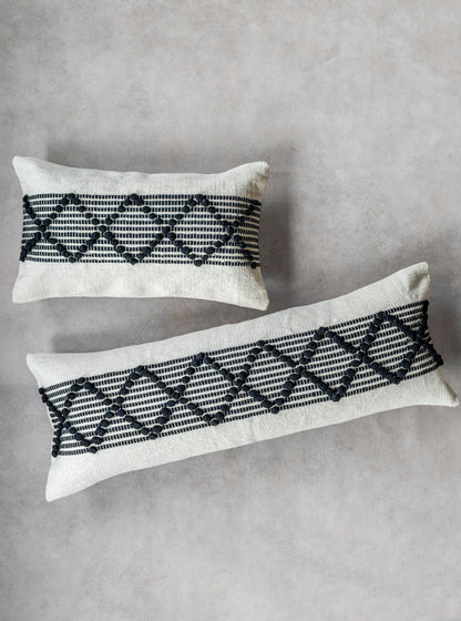 ABDEL CUSHION in BLACK- 2 sizes - ALTROVE