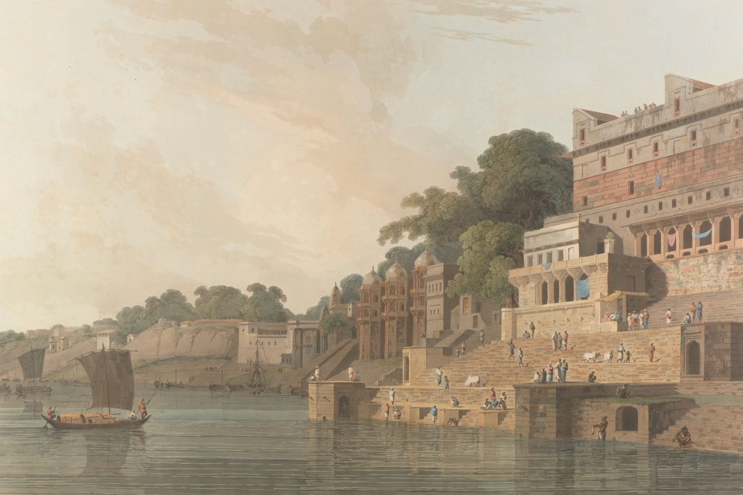 BY THE GANGES - BENARAS