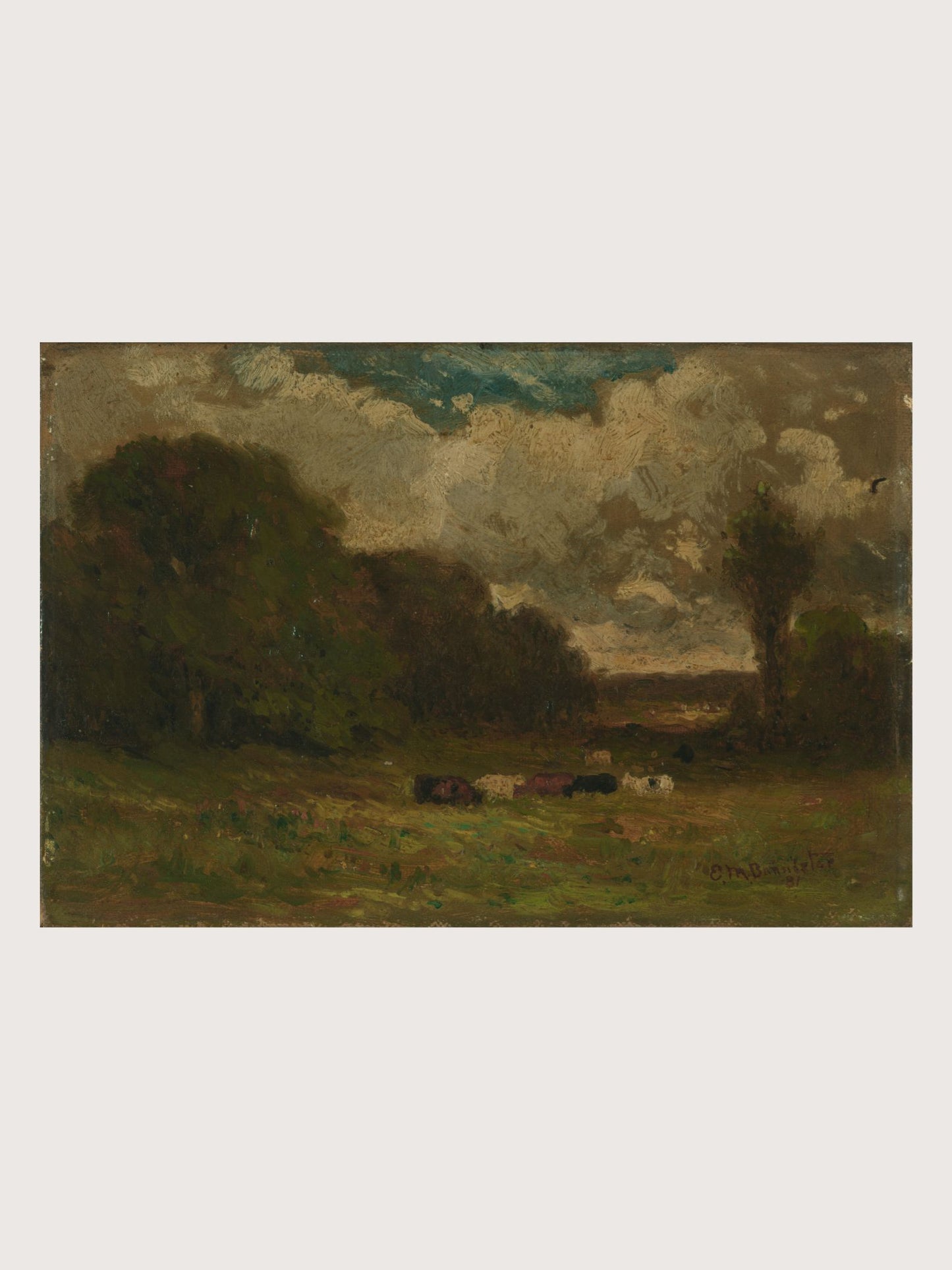 LANDSCAPE WITH COWS