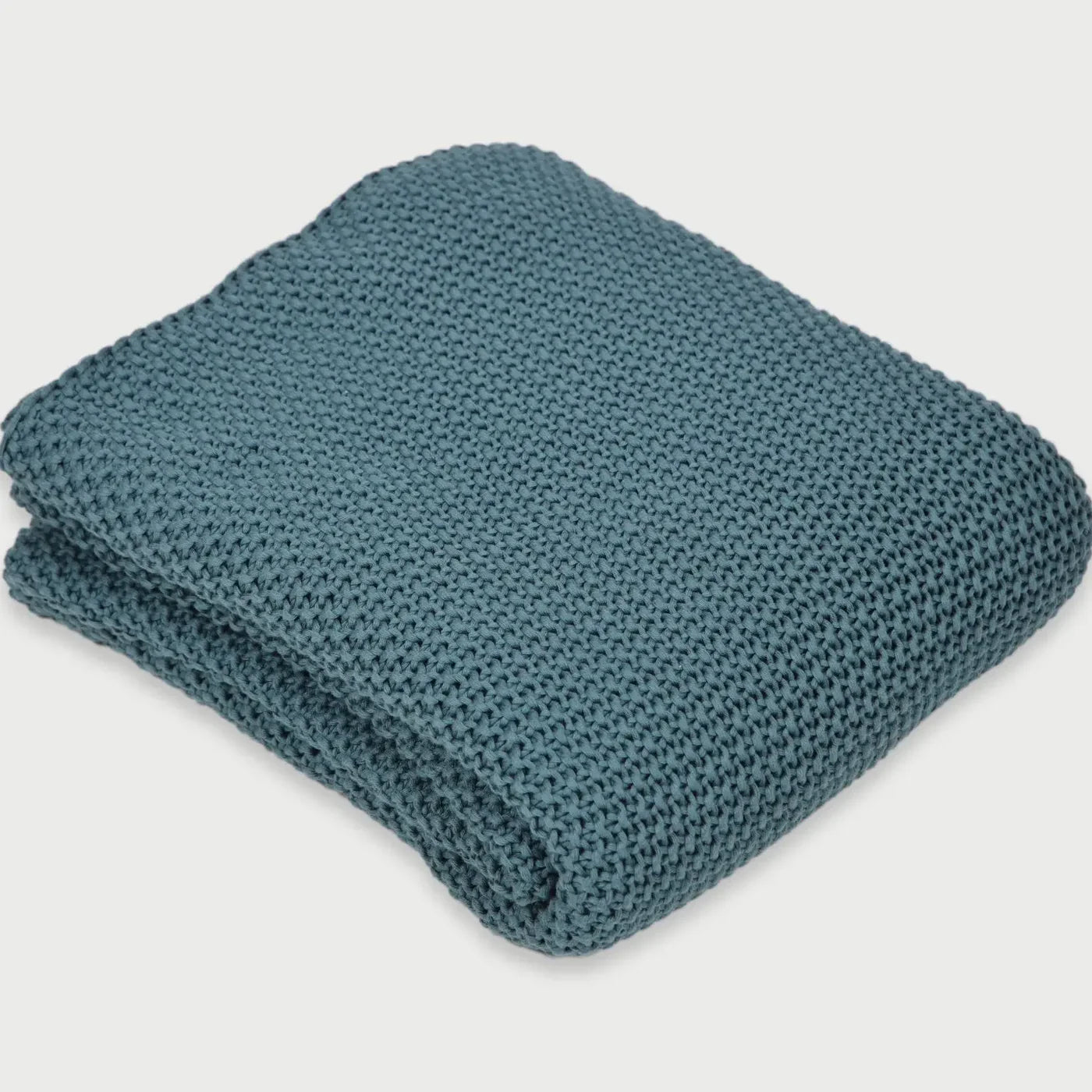 MOSS KNIT THROW