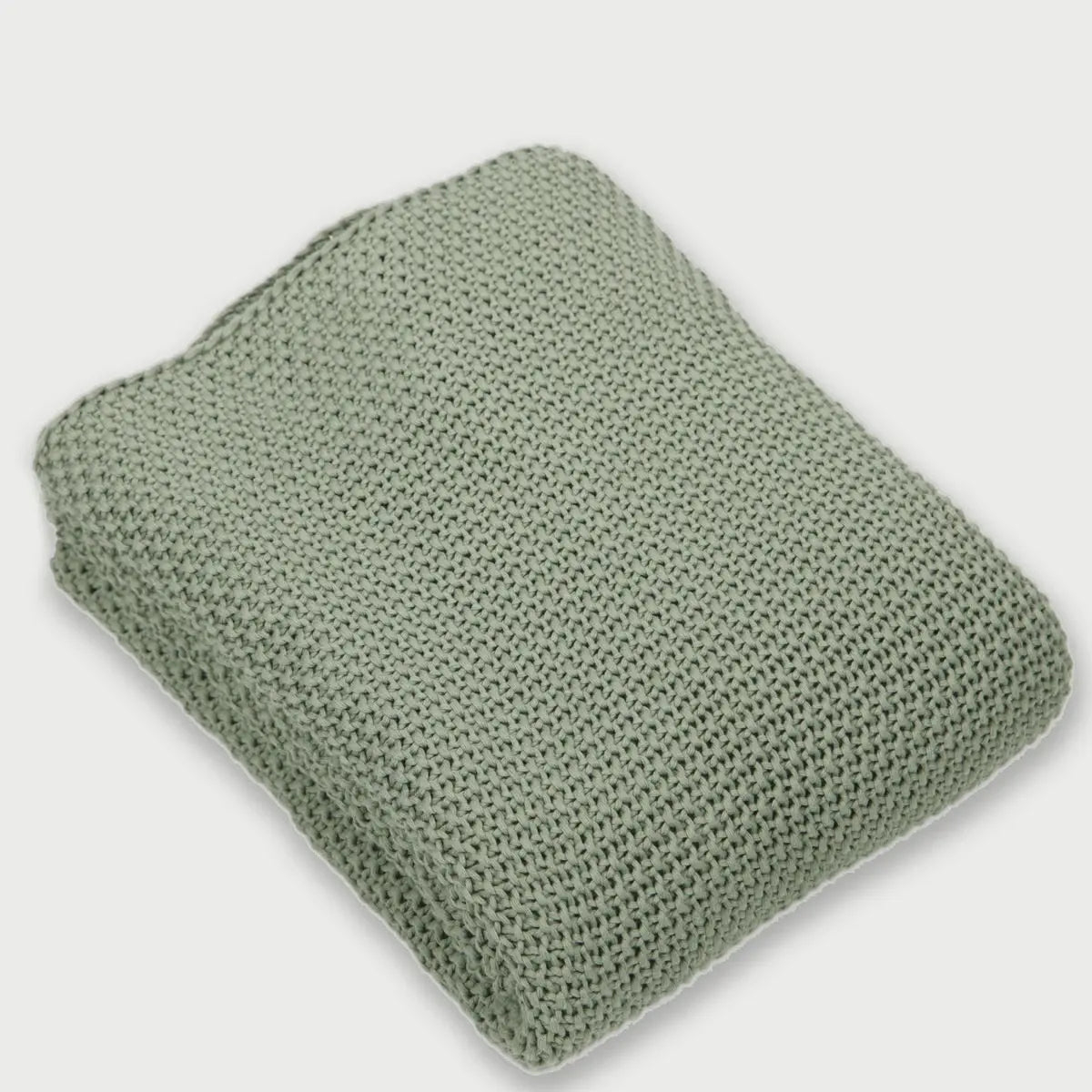 MOSS KNIT THROW