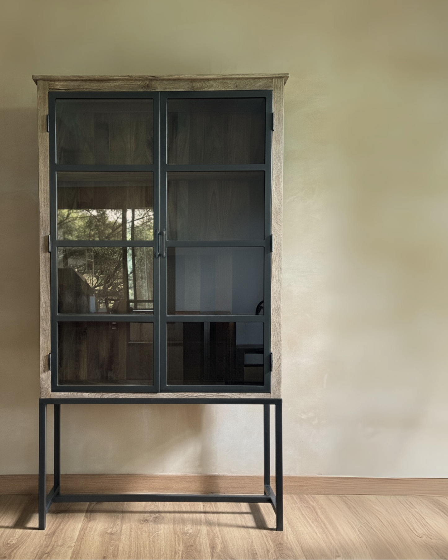 CLAIRE 4 SHELF WIDE CABINET
