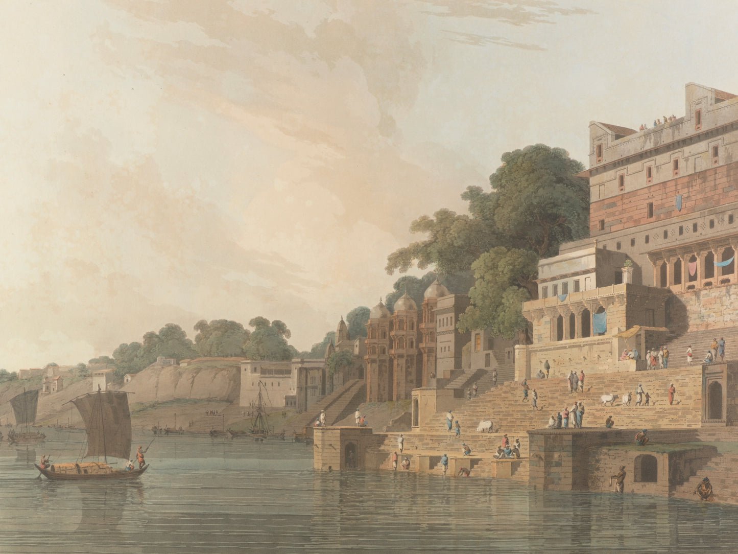 BY THE GANGES - BENARAS