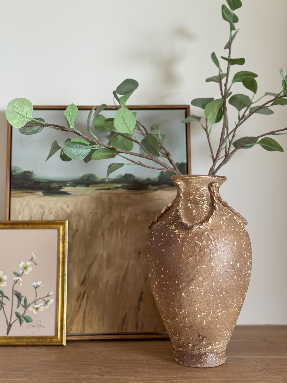 KIA COTTON MACHE VASE