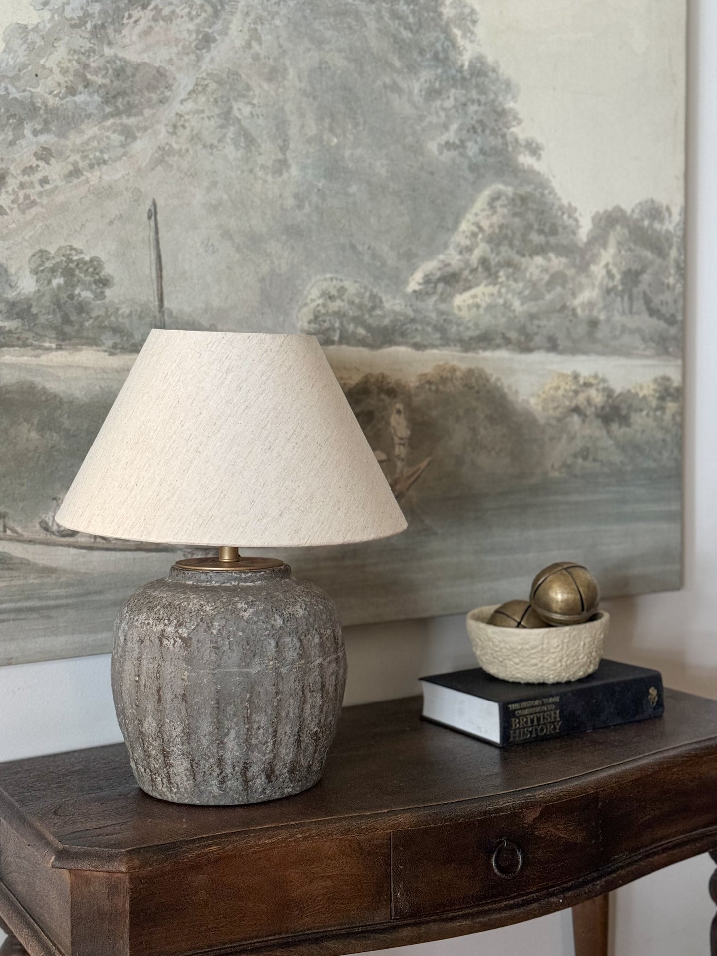 CIRO MACHE TABLE LAMP