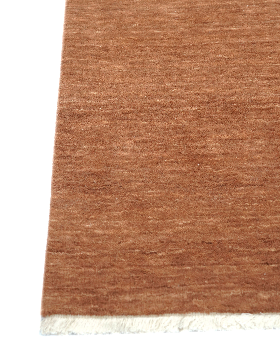 GRAIN WOOL RUG - RUSSET