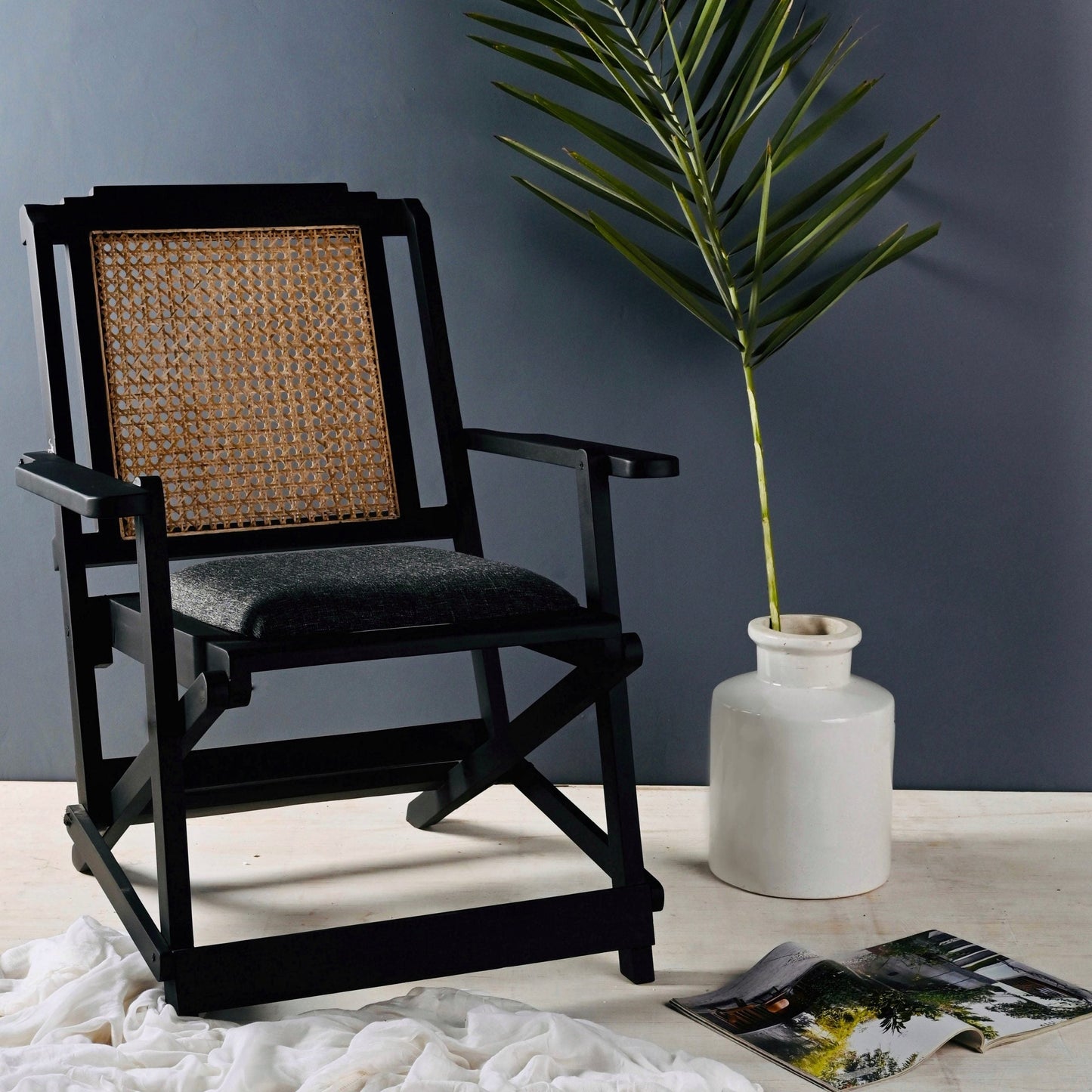 Magpie Cane Armchair