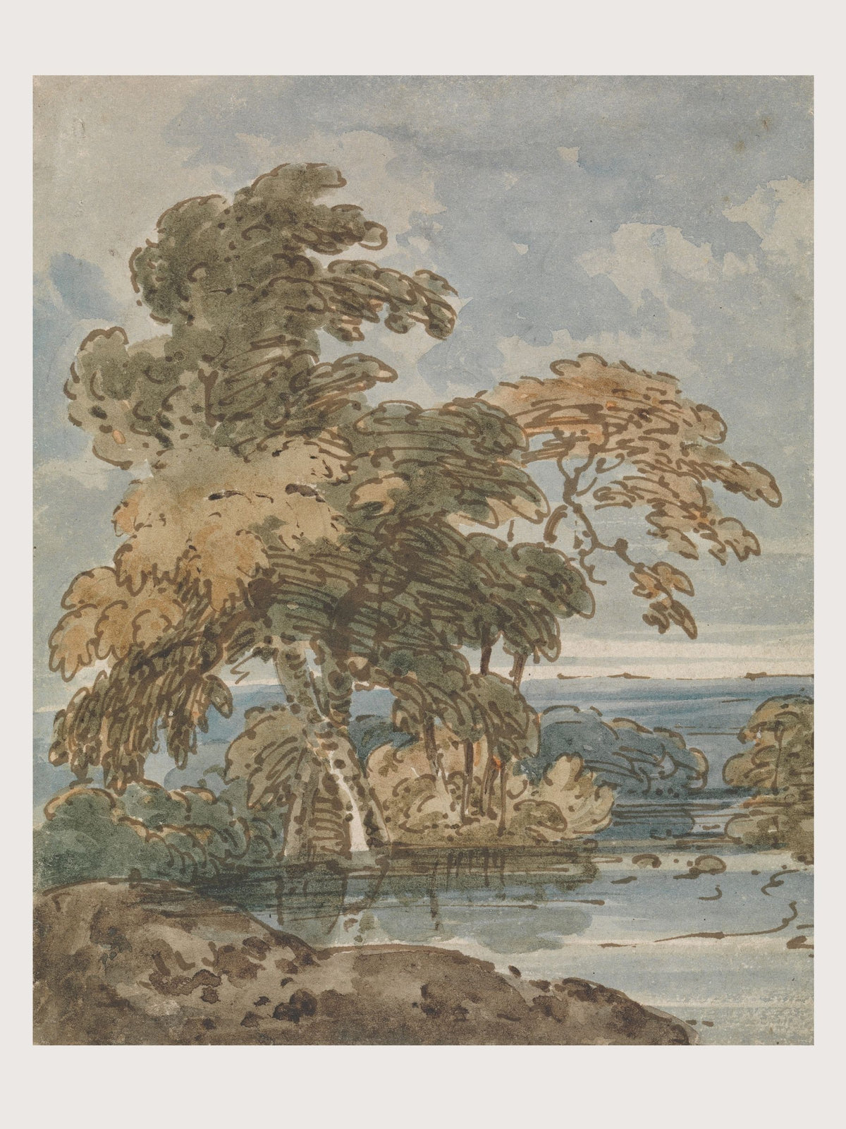 TREES BY A RIVER GALLERY SET