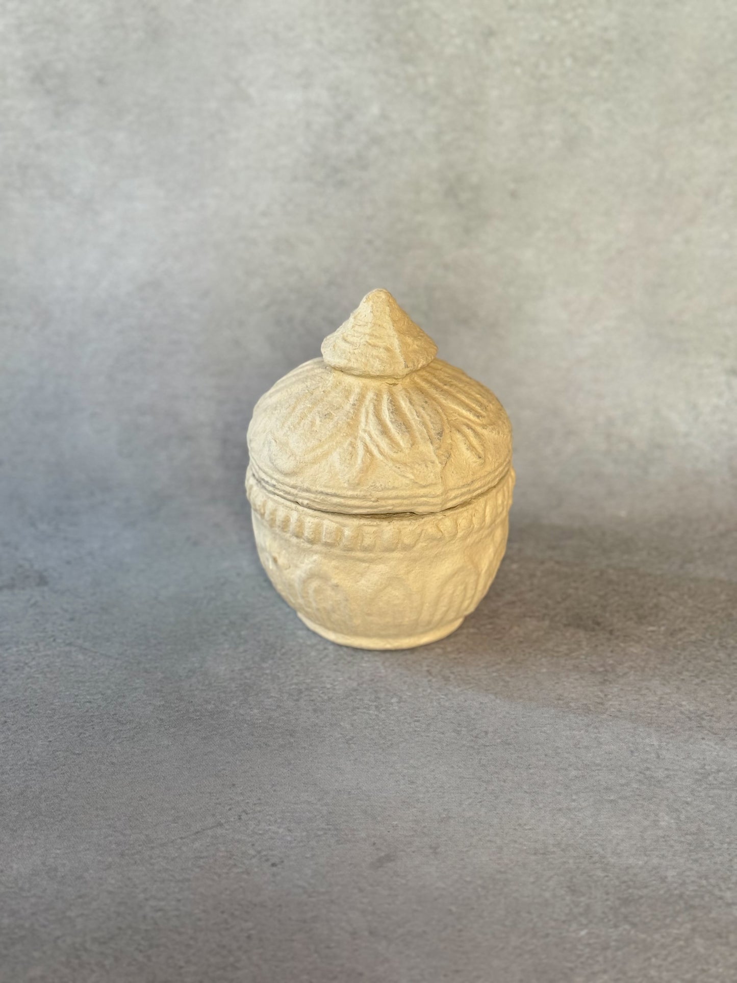 PAPER MACHE MINI DECORATIVE VOTIVE