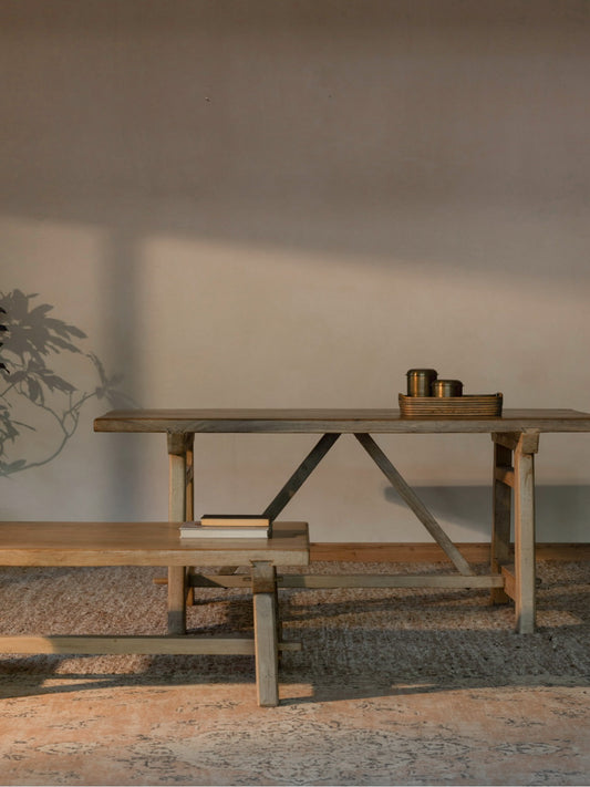 MARCEL DINING TABLE- wood furniture - ALTROVE