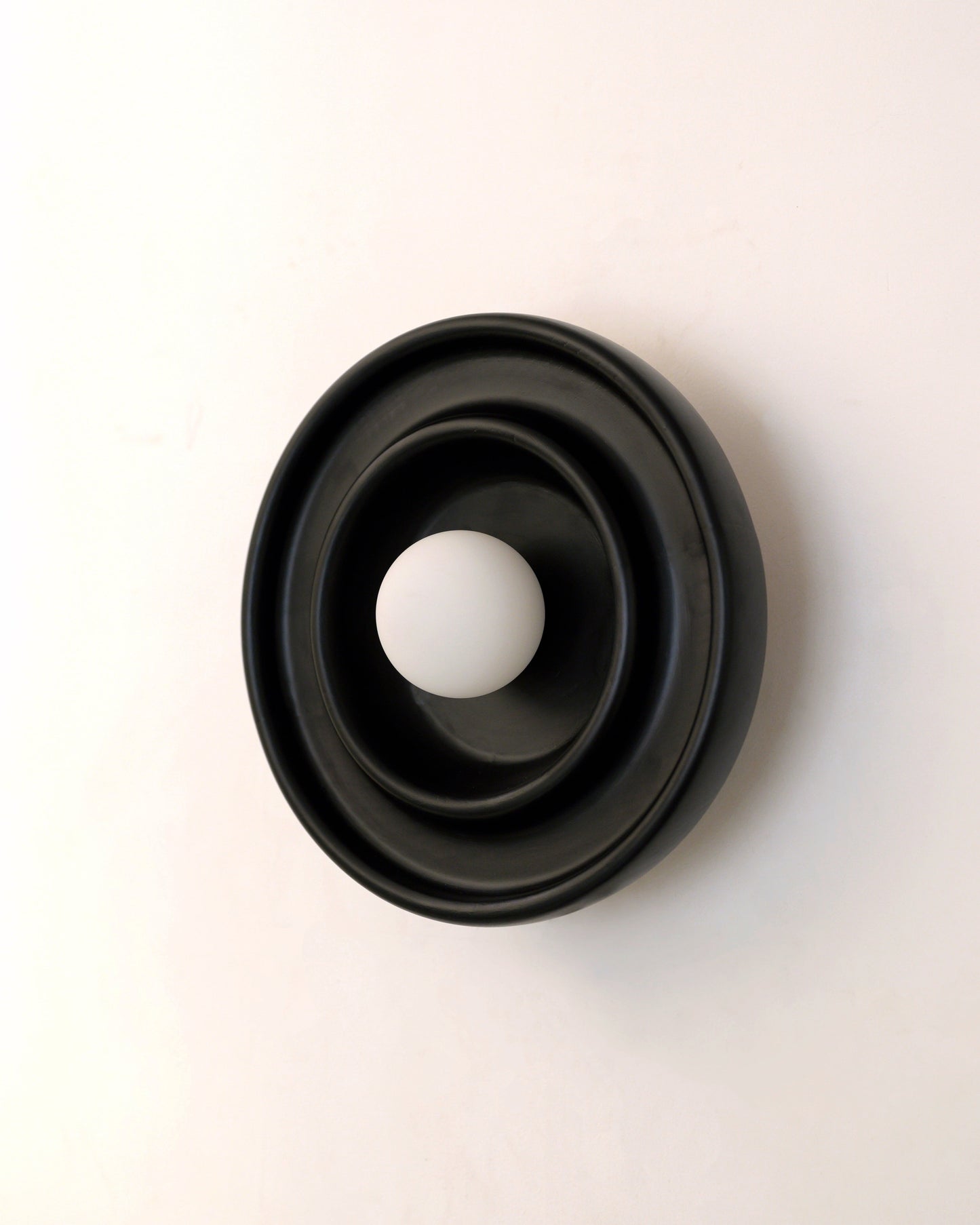 Discus Wall Light - Black