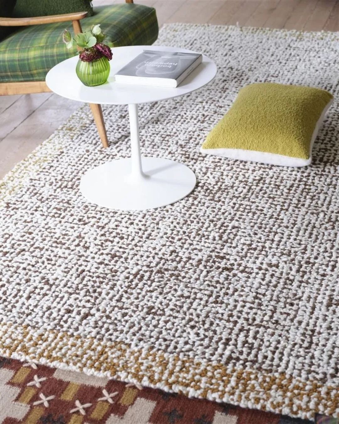 CREEK WOOL RUG - NATURAL