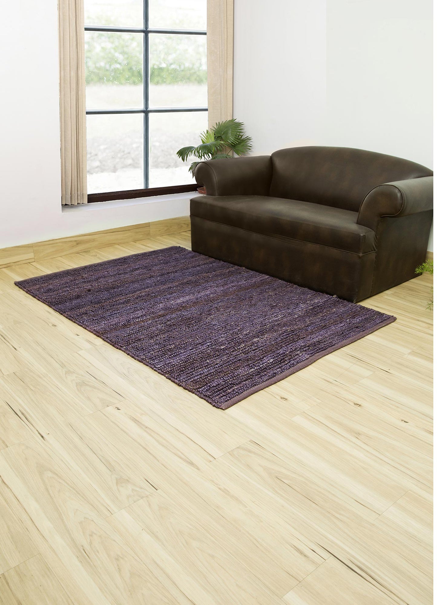 NOMADIC THREADS PURPLE RUG