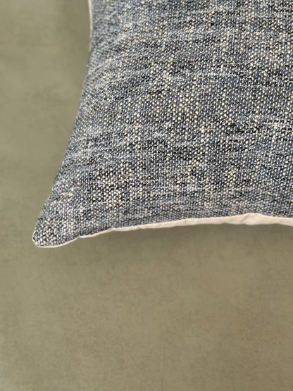 CAMILA CUSHION in BLUE - detail - ALTROVE
