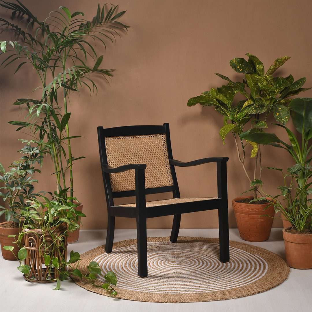 AARAAM CANE ARMCHAIR