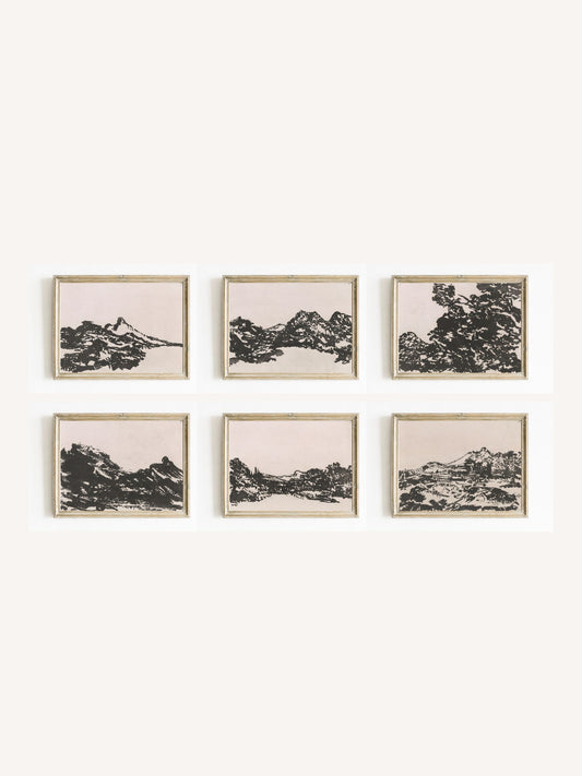 ALPINE LANDSCAPE GALLERY SET
