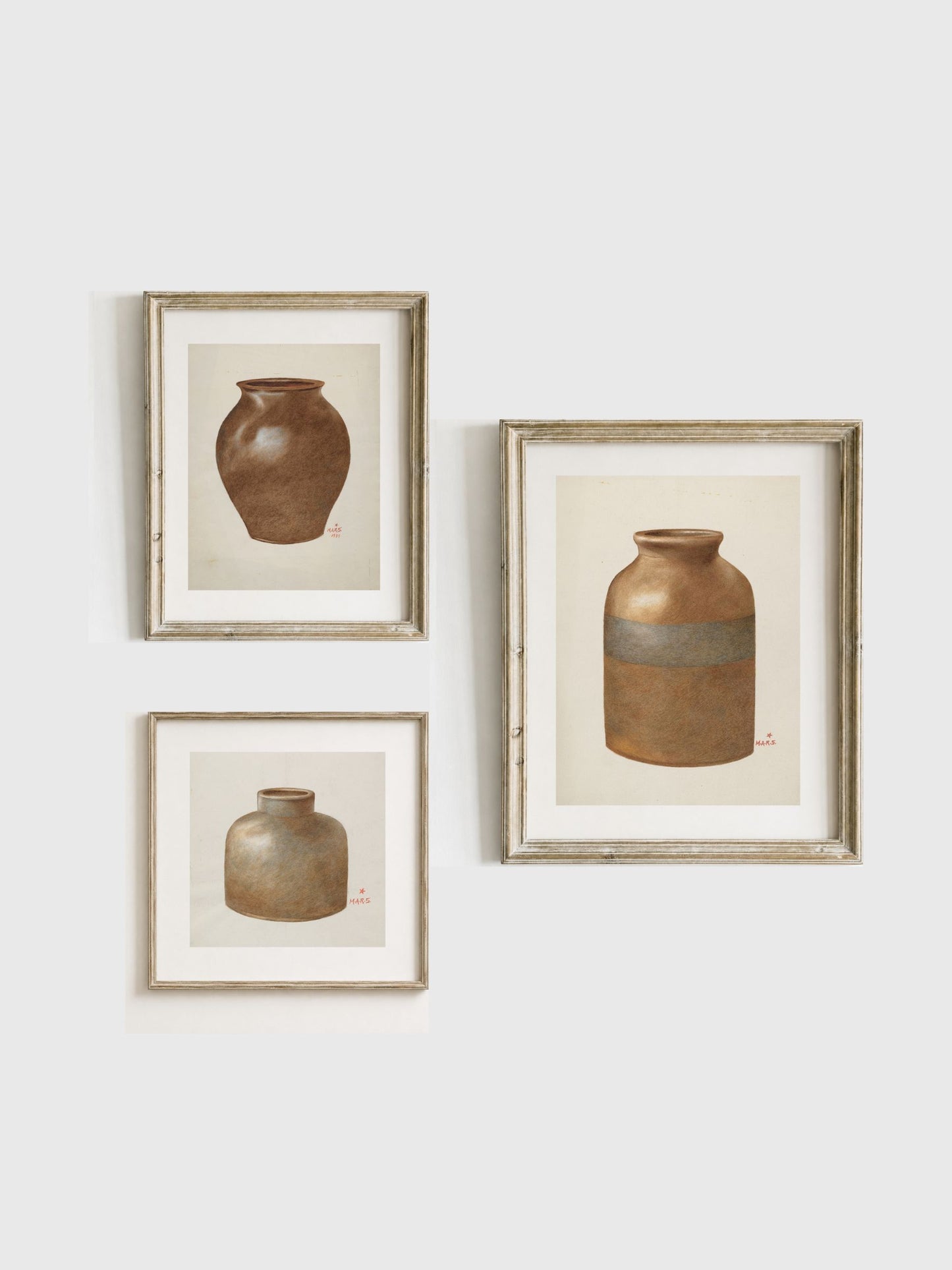 VASES AND JARS GALLERY SET