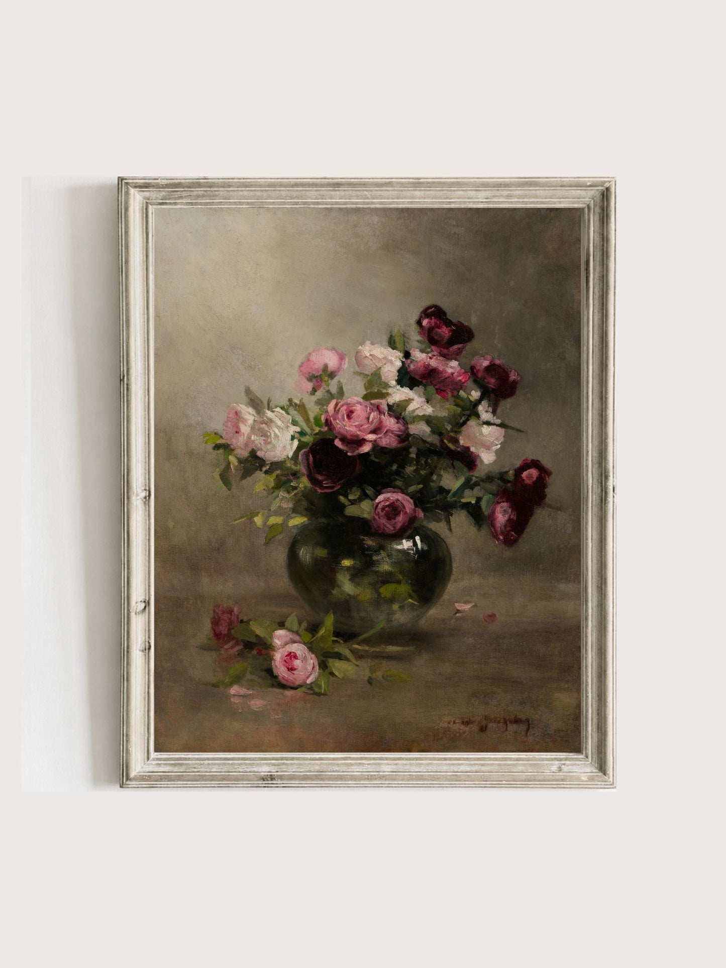 VASE OF ROSES
