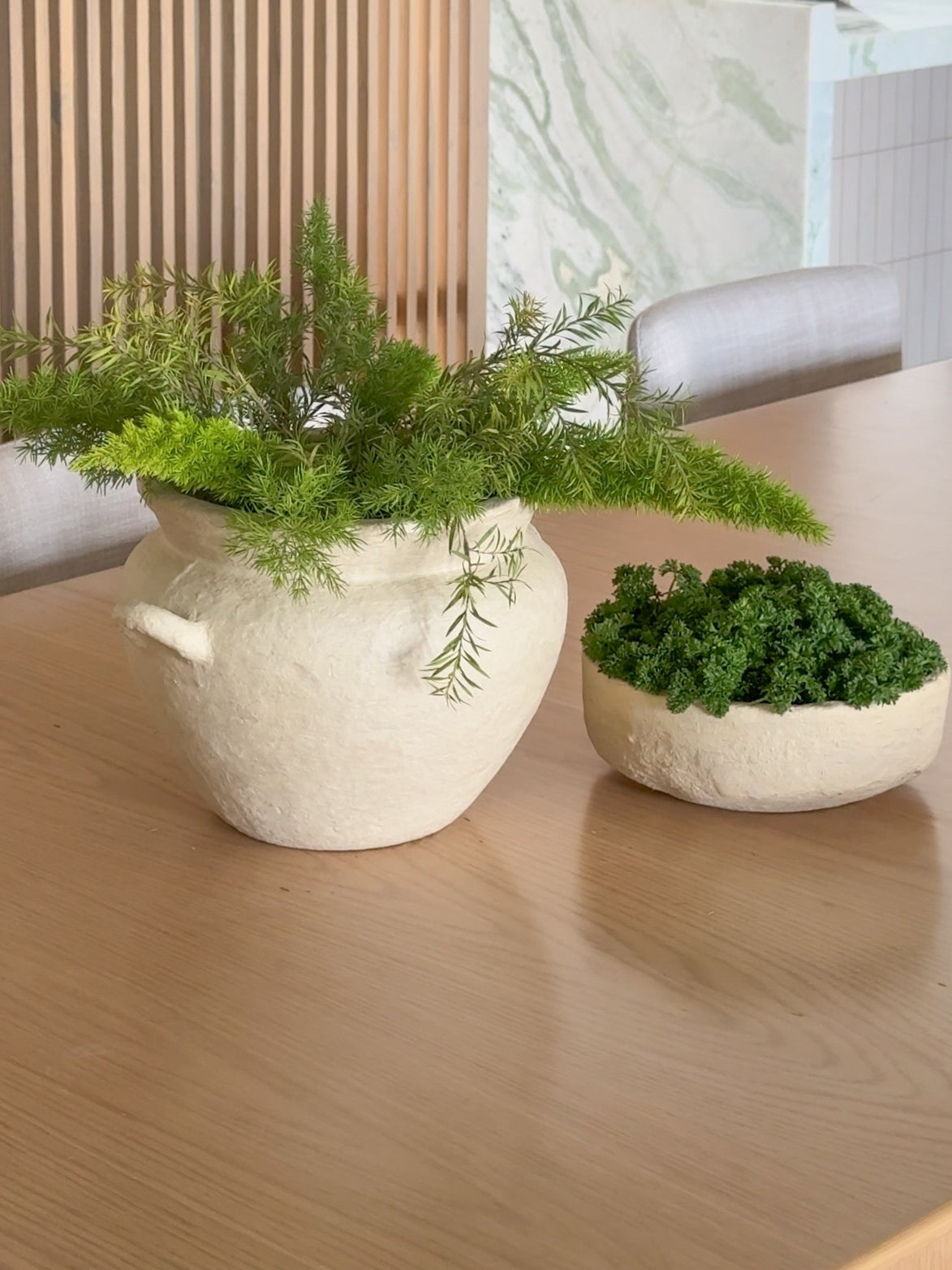 LINDA PAPER MACHE VASE