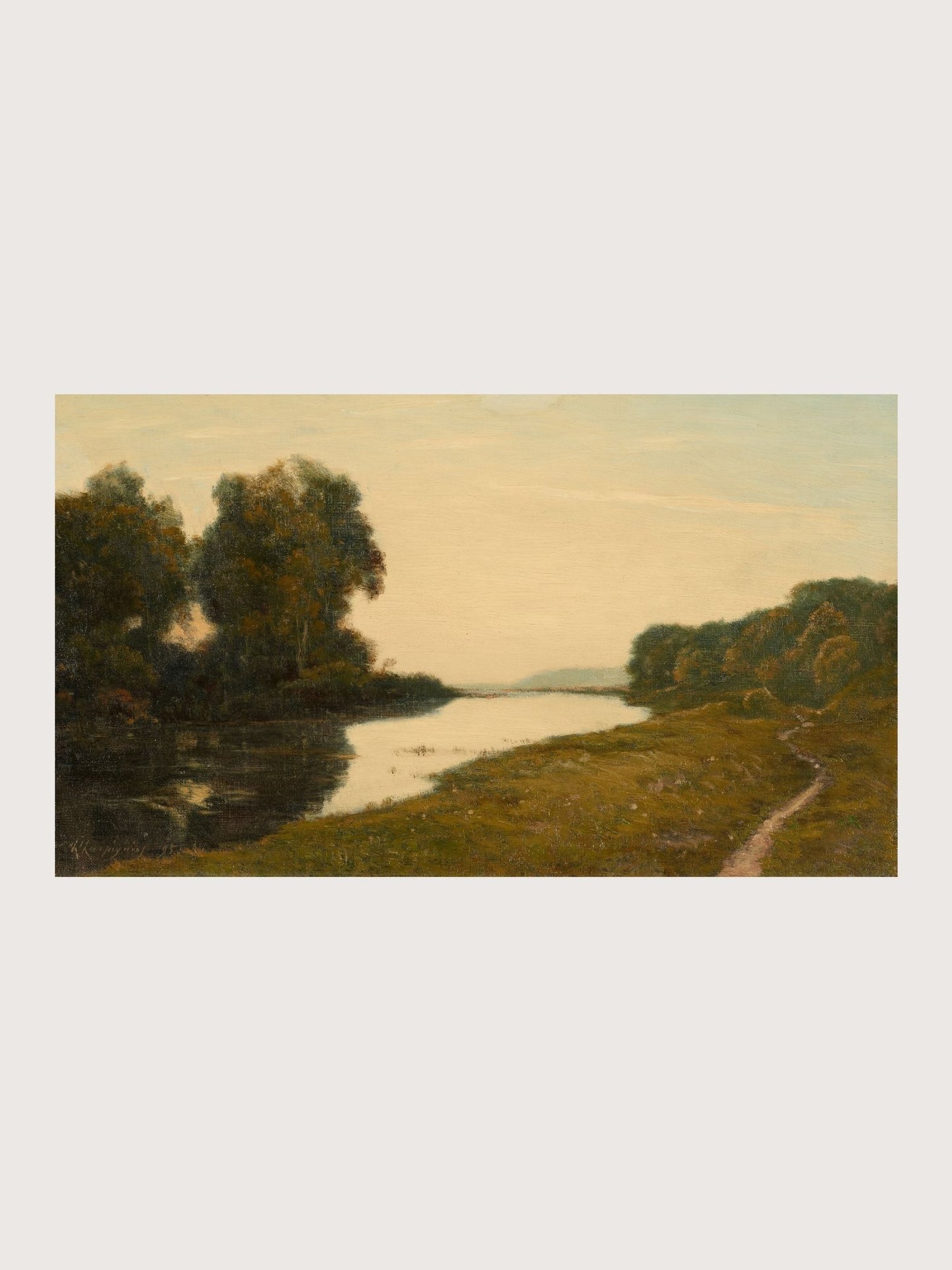 VIEW OF A STREAM