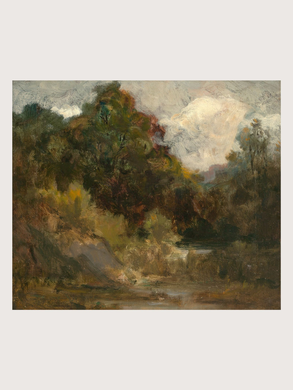 AMONG THE TREES